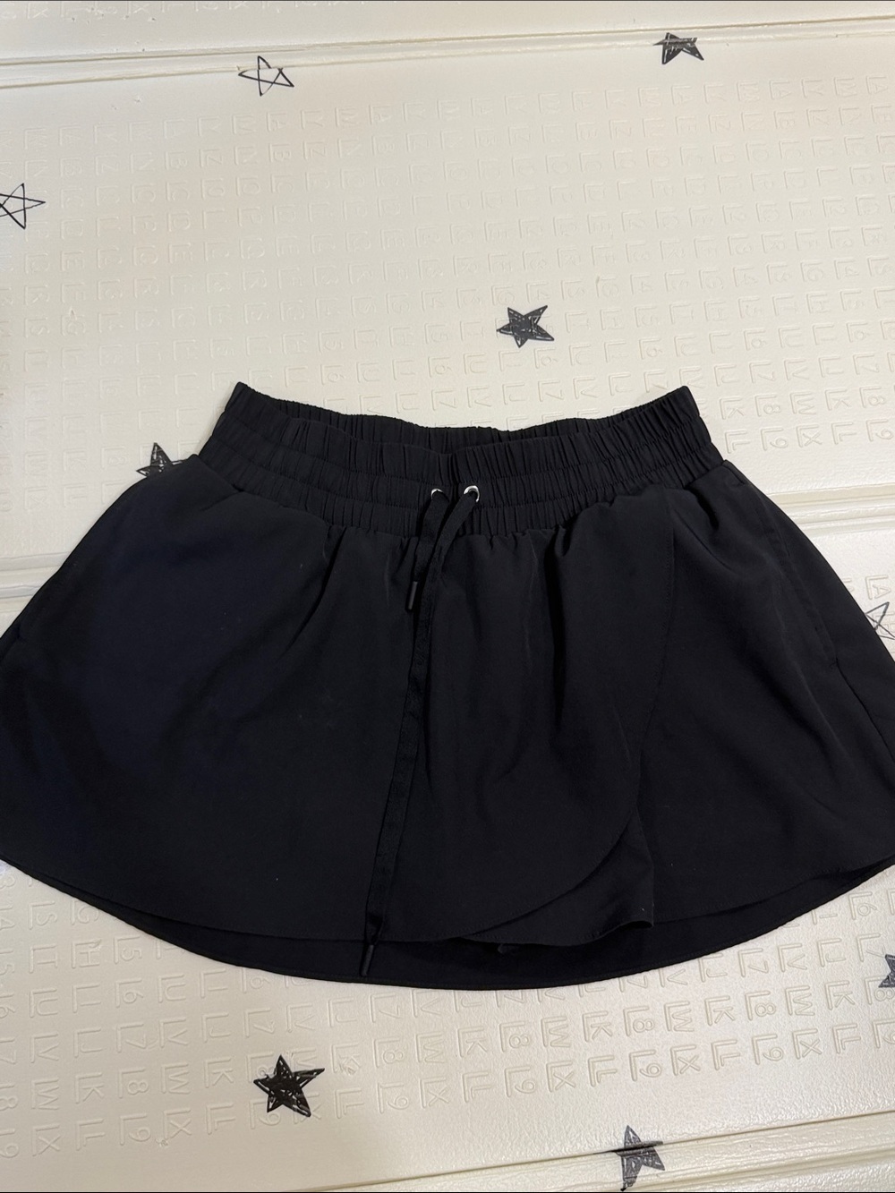 PINK Victoria's Secret Black Athletic Skort